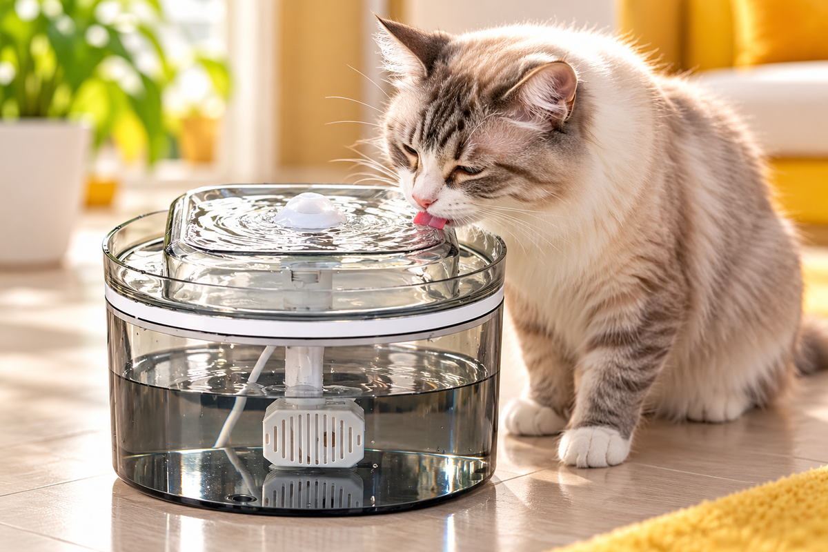 Nexora CubeFlow Elite pet water fountain