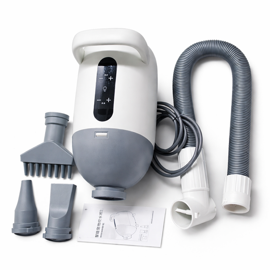 Nexora™ Professional Pet Hair Dryer Kit – Adjustable Heat & Low Noise Grooming System