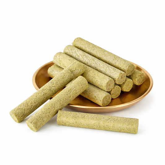 Nexora™ Feline Dental Grass Chews – 6-Piece Pack