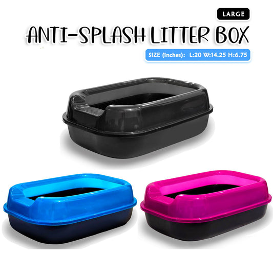 Nexora™ Cat Anti-Splash Litter Tray