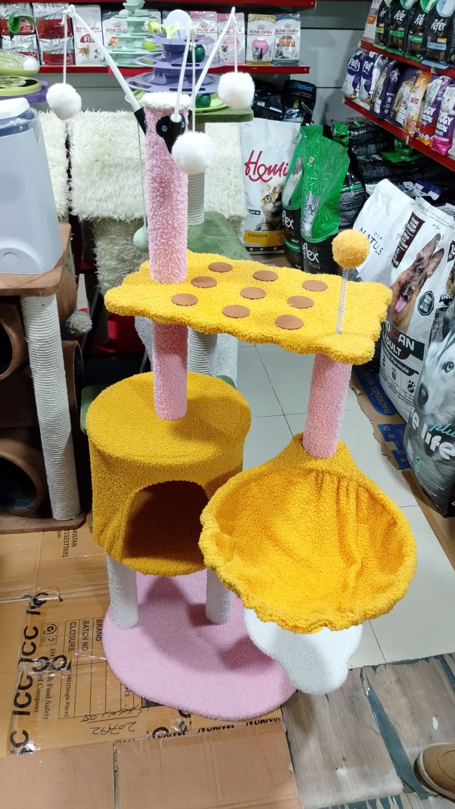 Nexora™ CozyCastle Cat Tree — Multi-Level Cat Activity & Rest Tower