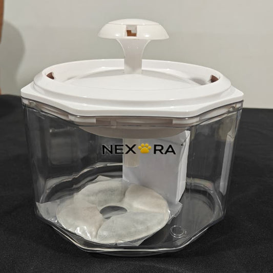 Nexora™ PureFlow Elite — Multi-Filter Quiet Pet Water Fountain For Cats & Dogs