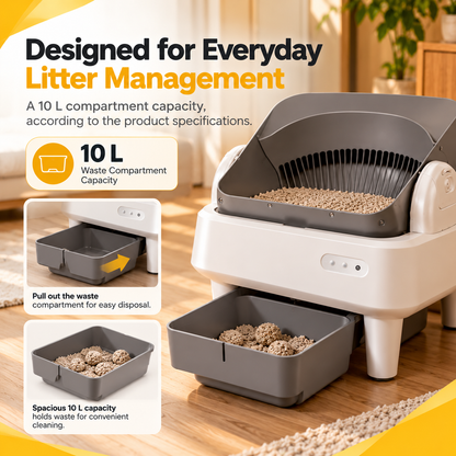 Nexora™ Smart Automatic Cat Litter Box