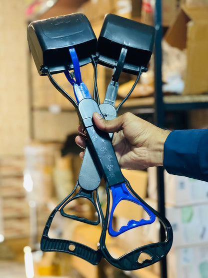 Nexora™ CleanGrab Litter Picker — One-Handed Hygienic Pet Waste Scooper with Bag Holder