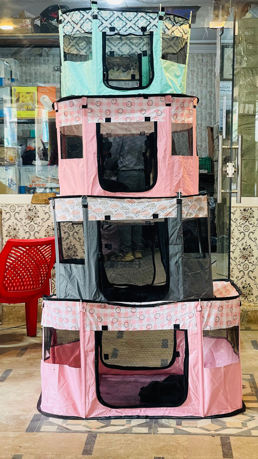Nexora™ SummerSafe Portable Pet Playpen