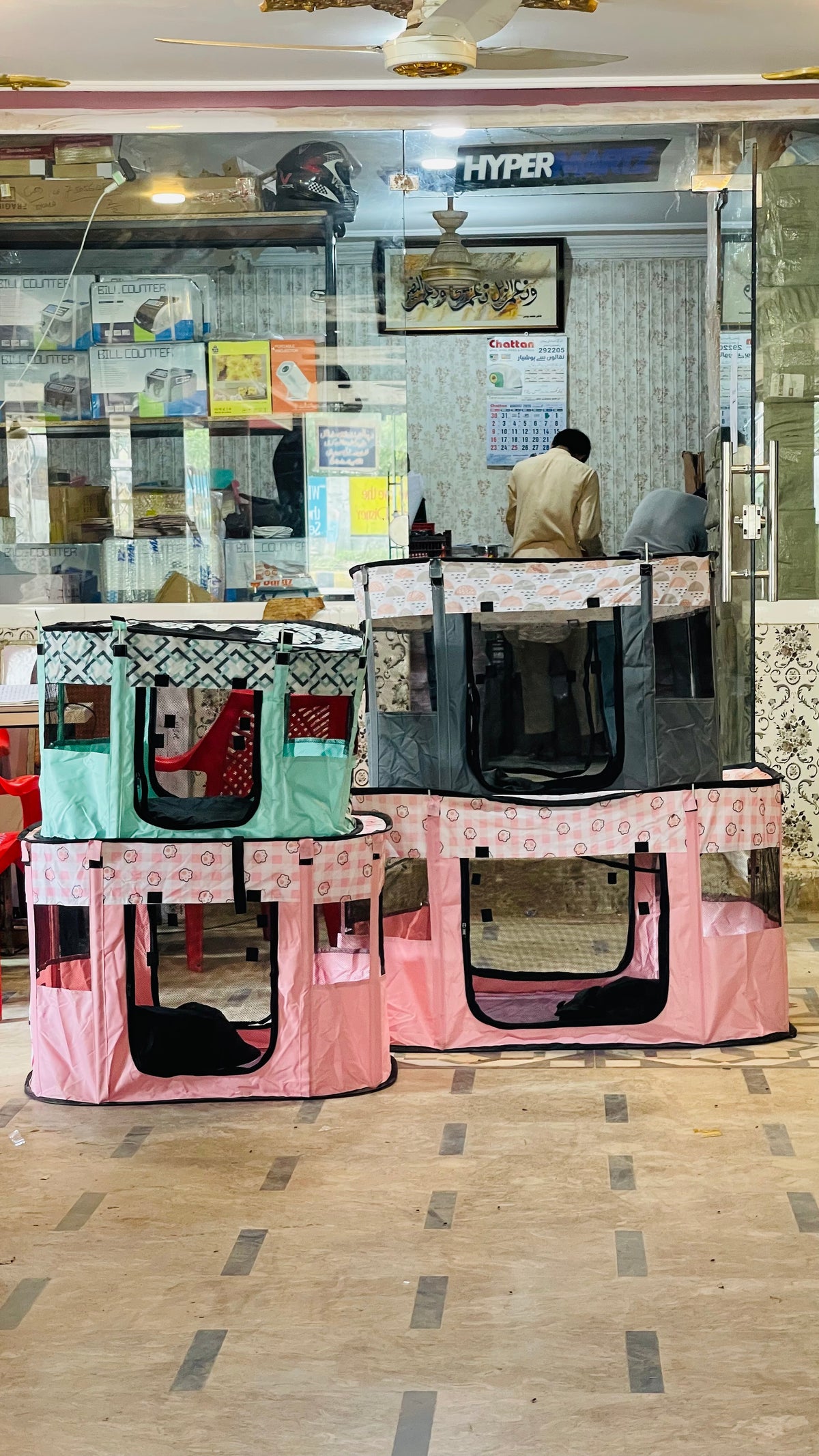 Nexora™ SummerSafe Portable Pet Playpen
