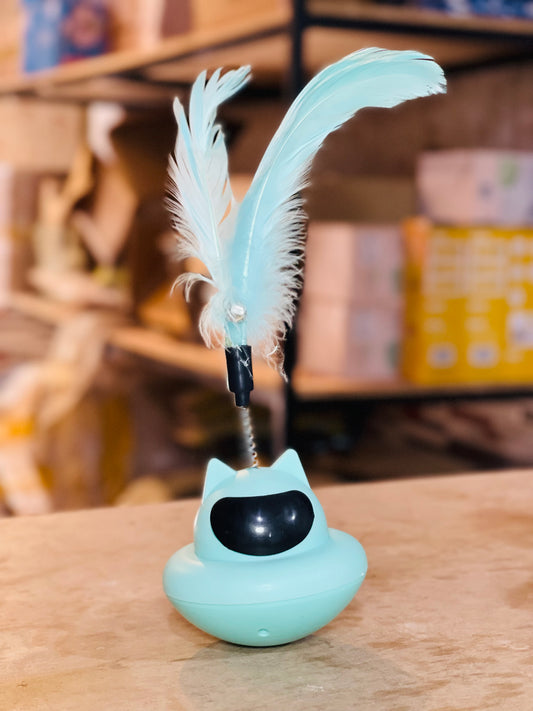 Nexora™ UFO Tumbler Toy — Smart Self-Balancing Pet Teaser