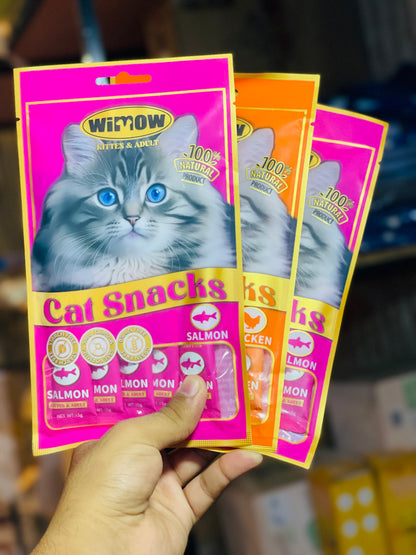 Nexora™ Wimow Creamy Cat Snacks – Healthy Lickable Treats for Cats (5-Pack)