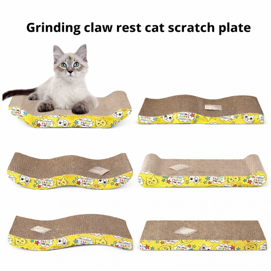 Nexora™ Premium Cat Scratching Board – Durable Scratch Pad with Curved Design