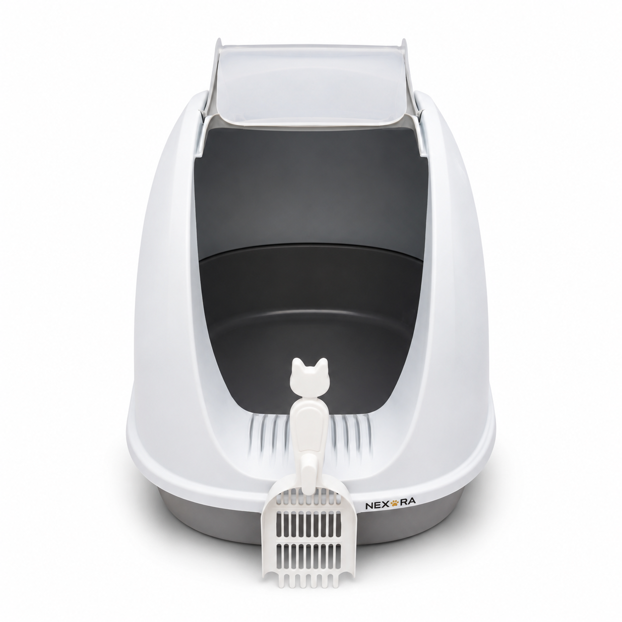 Nexora™ LuxeLitter Elite XL Size— Premium Enclosed Cat Litter Box with Scoop