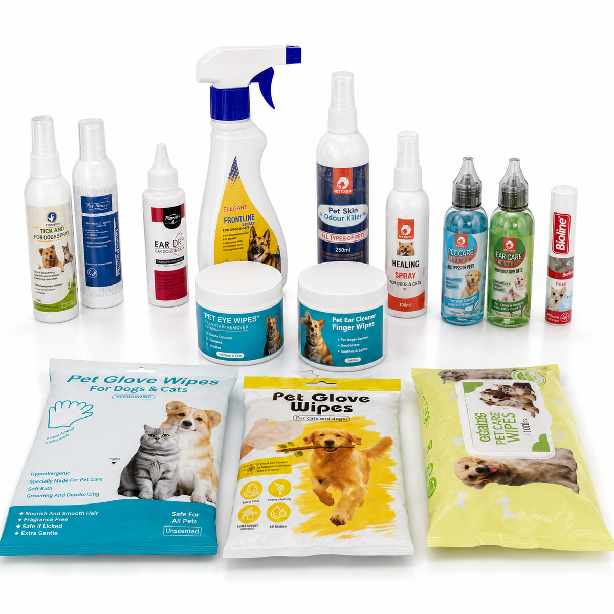 Nexora™ PetShield 360° Care Kit — Complete Pet Health, Hygiene & Home Care Essentials