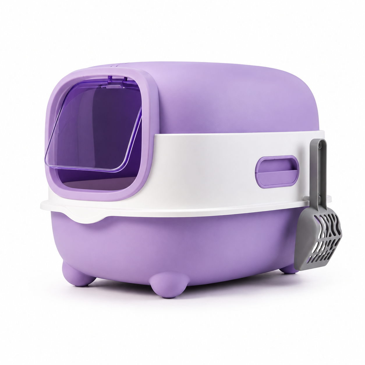 Nexora™ CozyPod Elite — Premium Enclosed Cat Litter Box With Privacy Door & Easy-Clean Design