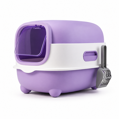 Nexora™ CozyPod Elite — Premium Enclosed Cat Litter Box With Privacy Door & Easy-Clean Design
