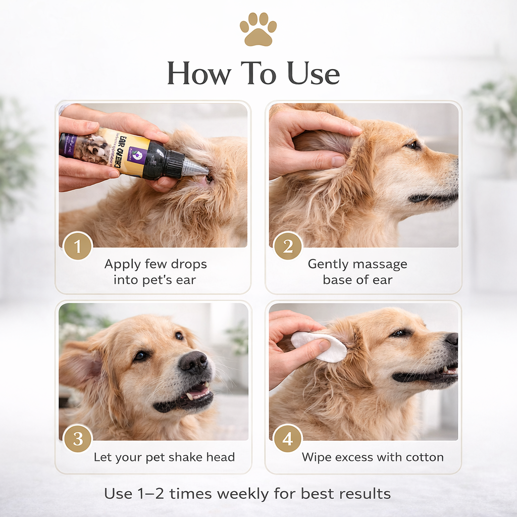 Nexora™ Advanced Pet Ear Care Solution – Deep Clean & Odor Control