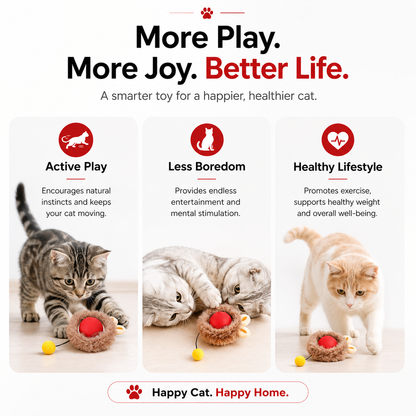 Nexora™ MotionPlay Pro — Smart Interactive Cat Ball