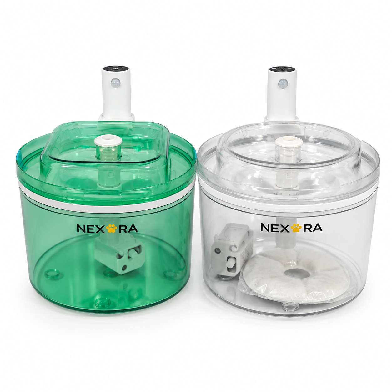 Nexora™ SmartFlow Collection — Wireless Motion Sensor Pet Water Fountains For Cats & Dogs