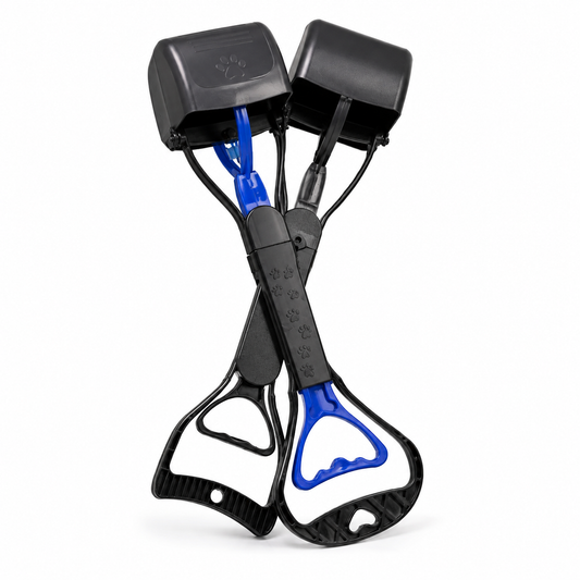Nexora™ CleanGrab Litter Picker — One-Handed Hygienic Pet Waste Scooper with Bag Holder