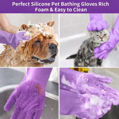 Nexora™ Silicone Bathing Gloves