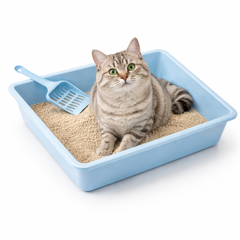 Nexora™ LuxeClean Cat Litter Tray