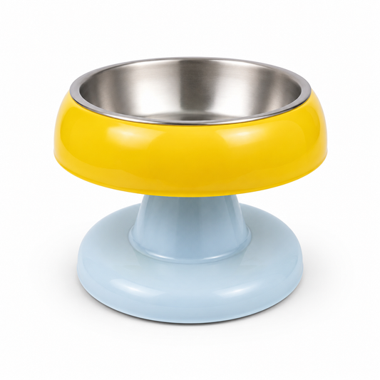 Nexora™ ElevaBowl — Elevated Stainless Steel Pet Feeding Bowl For Pets