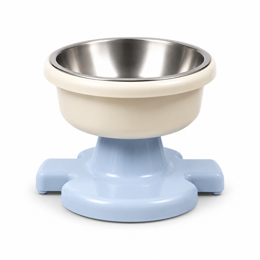 Nexora™ SnapLift Steel Bowl — Elevated Stainless Steel Feeding Bowl For Pets