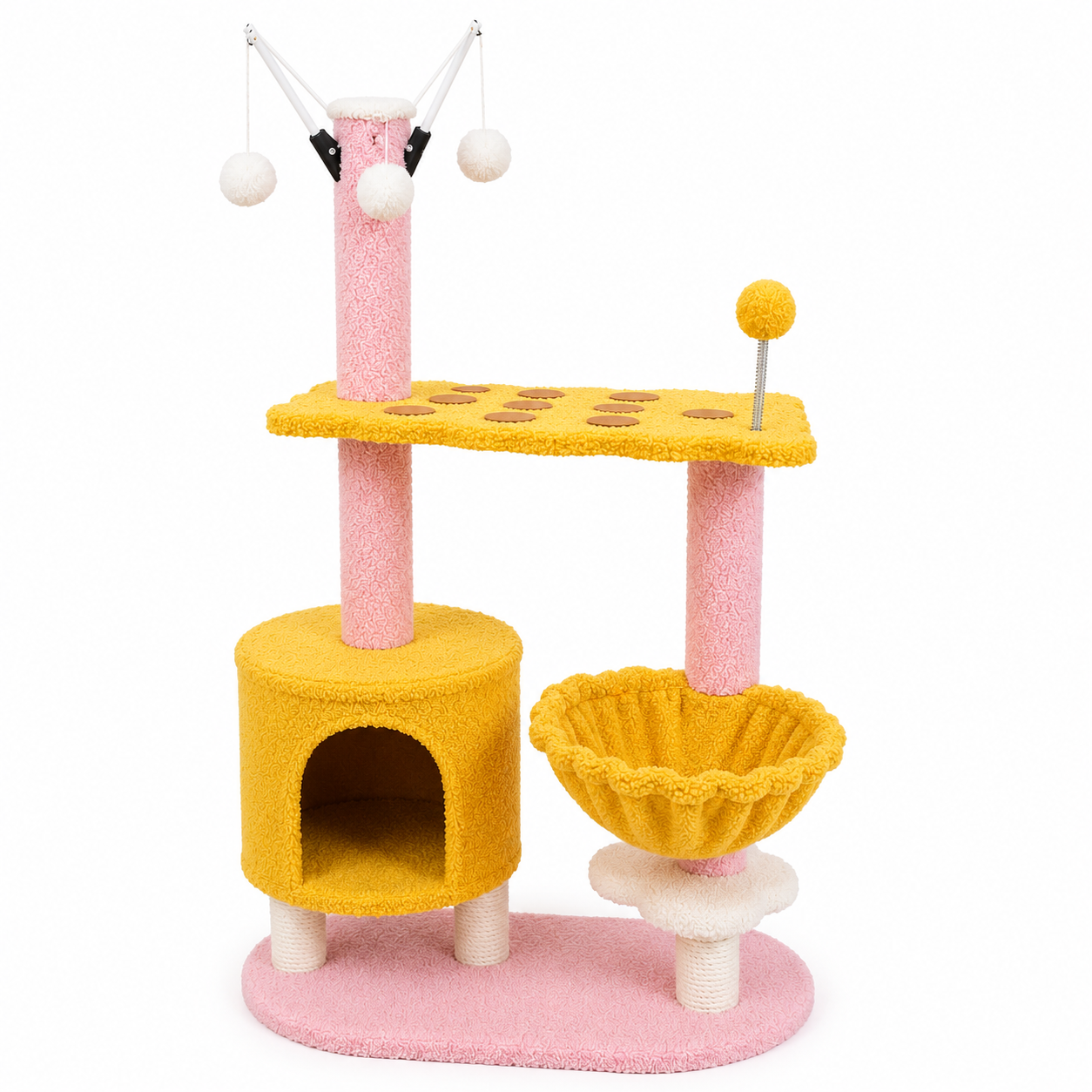 Nexora™ CozyCastle Cat Tree — Multi-Level Cat Activity & Rest Tower
