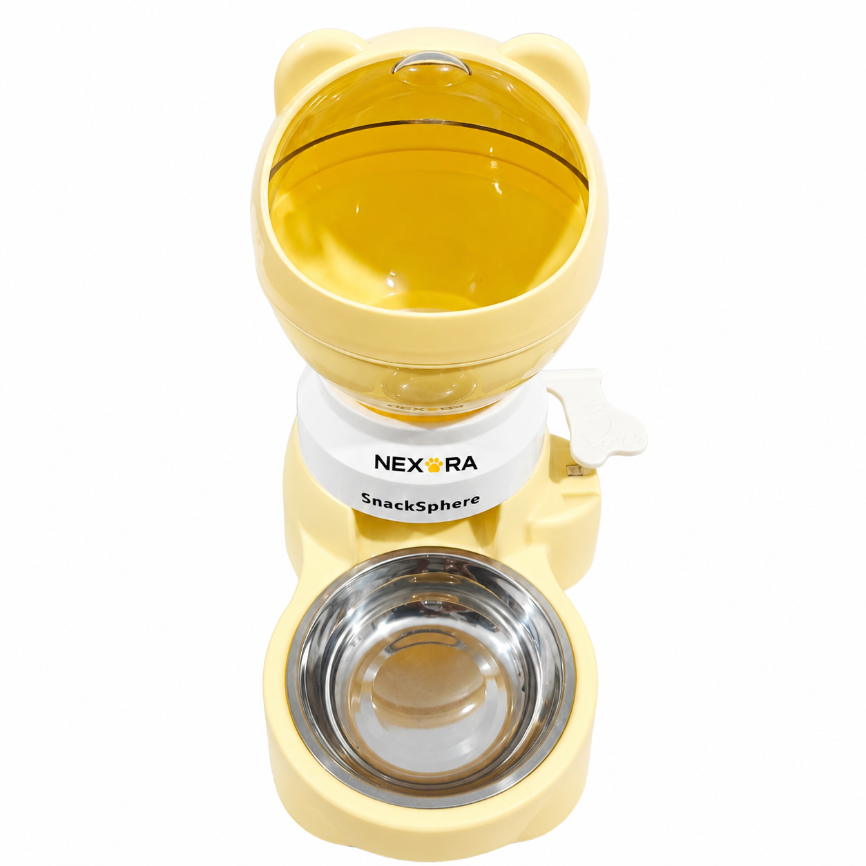 Nexora™ PawPress Treat Station — Interactive Button Pet Food Dispenser For Pets 2.2L