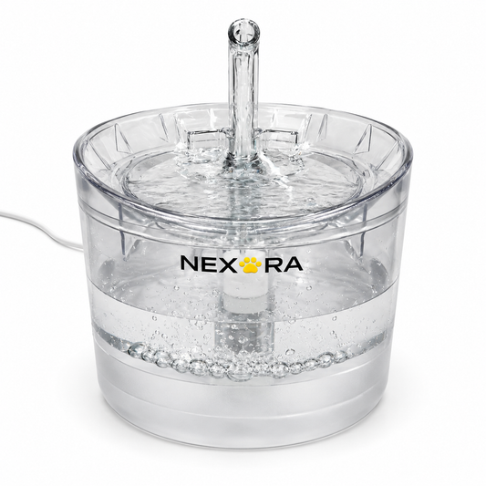 Nexora™ CrystalFlow Pro — 2L Premium Pet Water Fountain