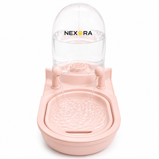 Nexora™ SnailFlow Max 3.5L — Filtered Automatic Pet Water Fountain With Extra Water Storage