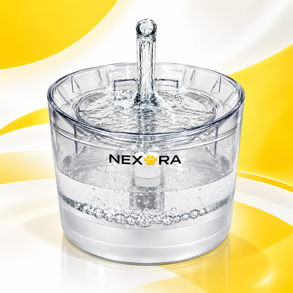 Nexora™ CrystalFlow Pro — 2L Premium Pet Water Fountain