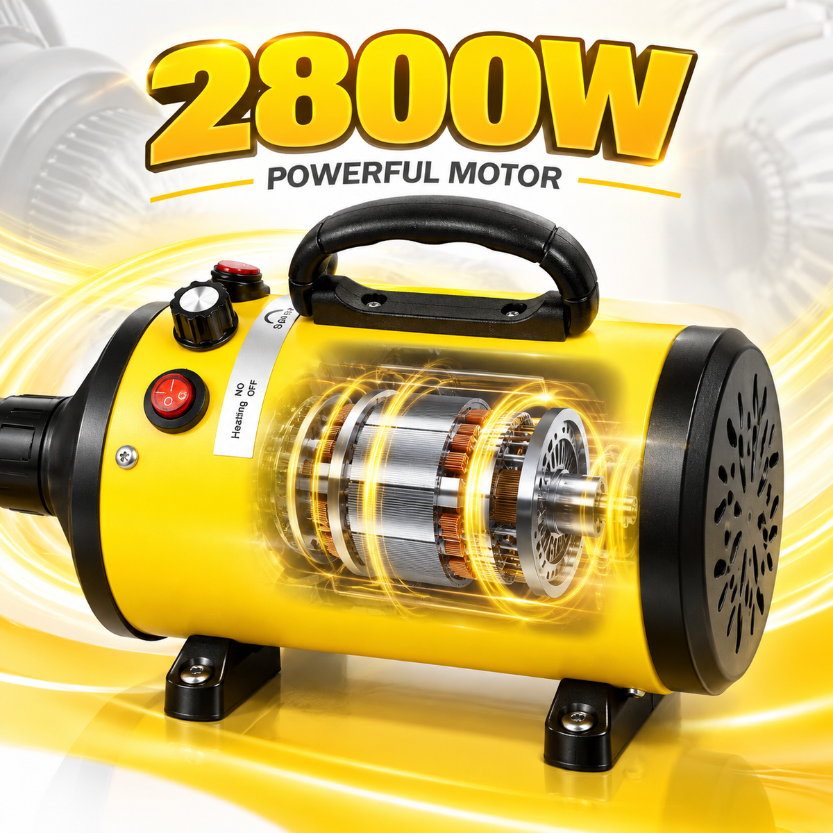 Powerful 2800W Motor