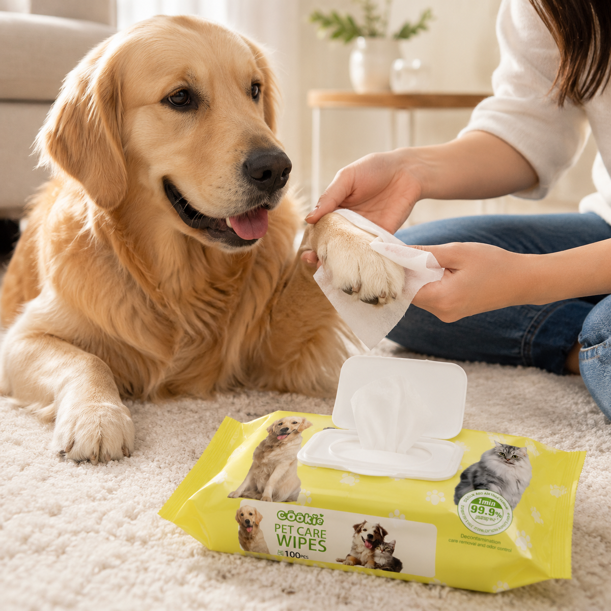 Nexora™ Pet cleaning wipes