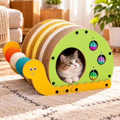 Nexora™ Snail Cat Scratching House & Play Lounge