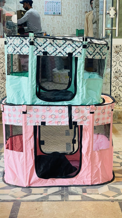 Nexora™ SummerSafe Portable Pet Playpen