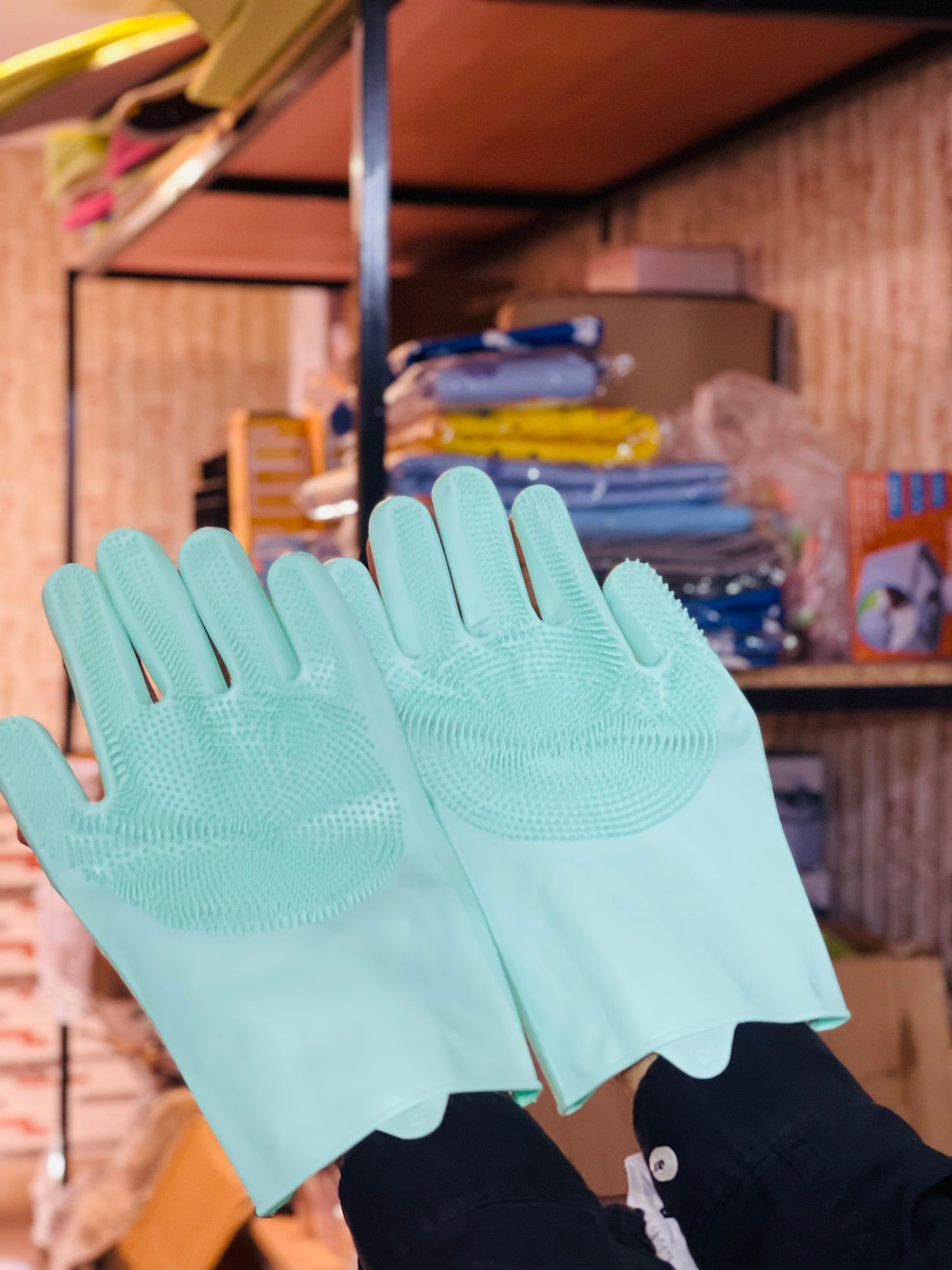 Nexora™ Silicone Bathing Gloves