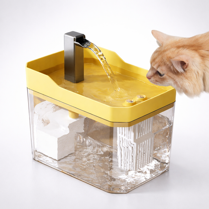 Nexora™ Smart Flow Pet Water Fountain – Ultra Silent & Advanced Filtration (1.5L)