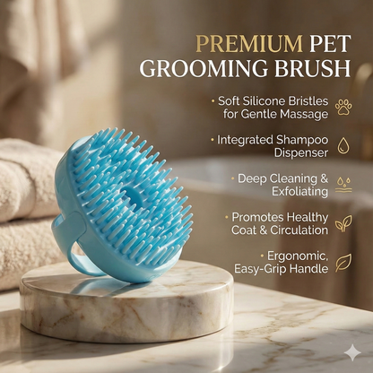 Nexora™ Pet Silicon Massage Bath Brush