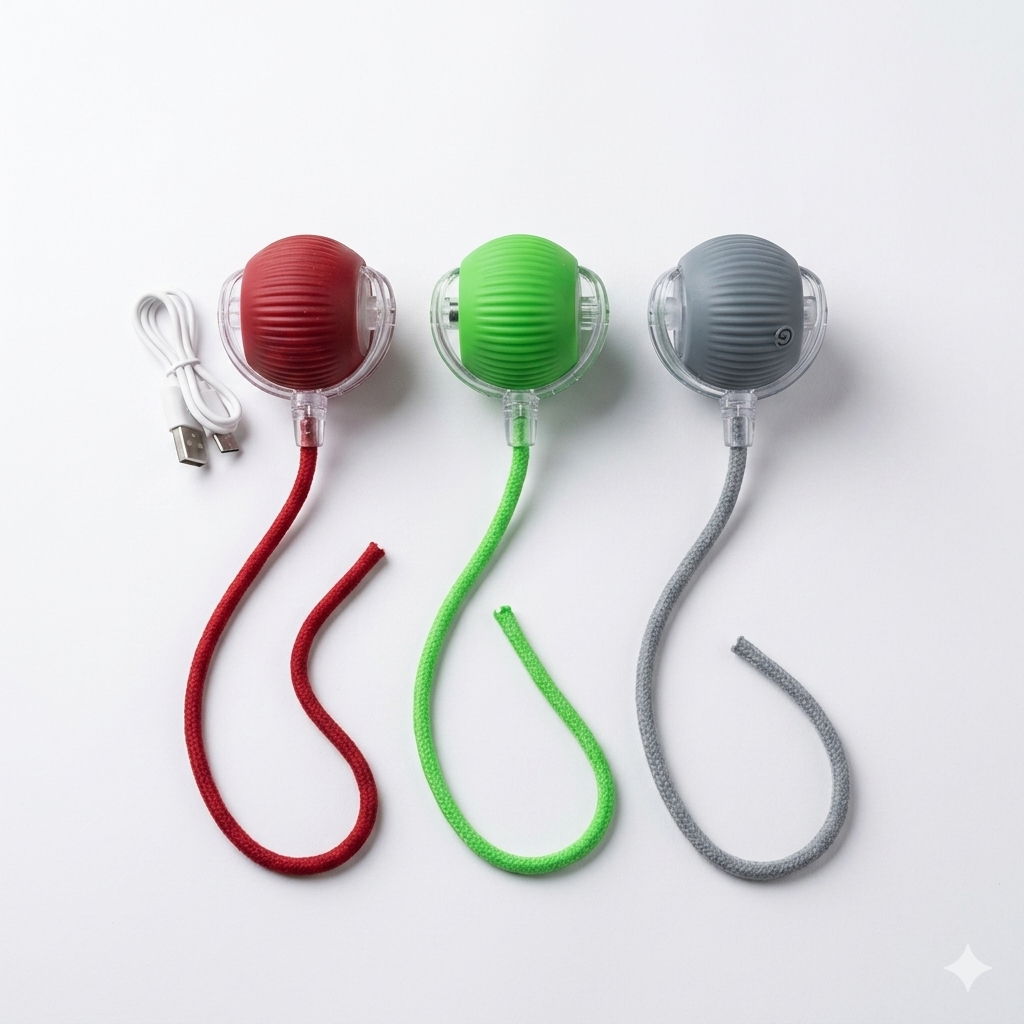 Nexora™ Smart Interactive Play Ball with Tail