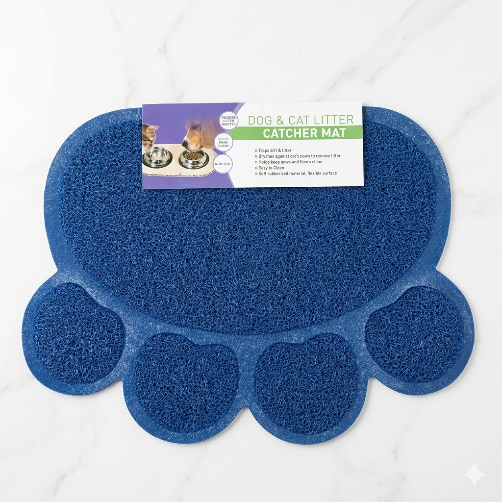 Nexora™ CleanPaw Mat — Anti-Slip Waterproof Silicone Feeding Mat For Cats & Dogs