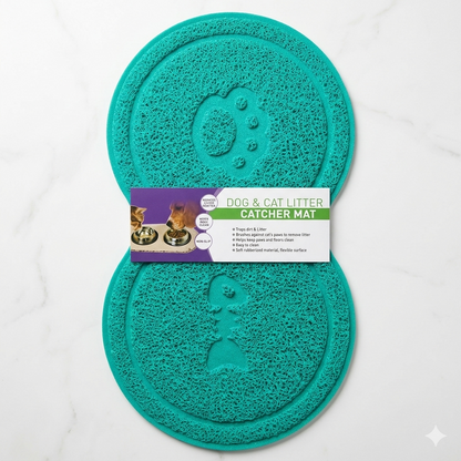 Nexora™ CleanPaw Mat — Anti-Slip Waterproof Silicone Feeding Mat For Cats & Dogs