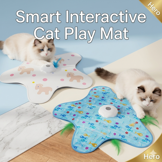 Nexora™ Smart Interactive Cat Hunting Play Mat