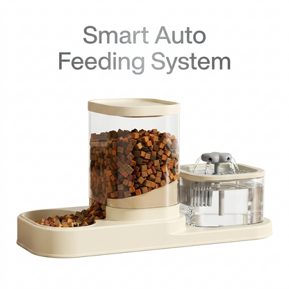 Nexora™ Smart Pet Auto Feeder & Water Fountain System