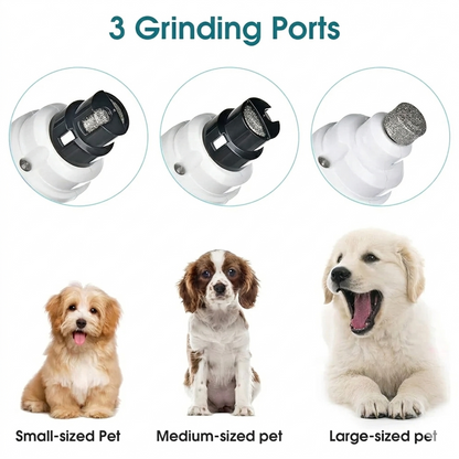 Nexora™ Electric Pet Nail Grinder – Safe & Stress Free Nail Trimming