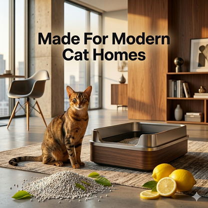 Nexora™ PureClump Pro — 10L Advanced Deodorizing Clumping Cat Litter With Odor Control