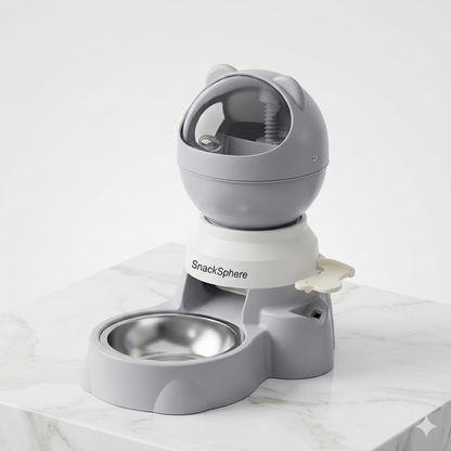 Nexora™ PawPress Treat Station — Interactive Button Pet Food Dispenser For Pets 2.2L