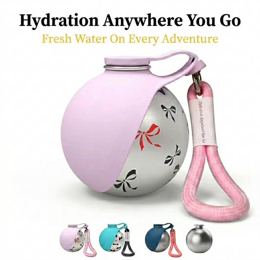 Nexora™ AquaGo Travel Bottle — Portable Foldable Pet Water Bottle For Walks, Travel & Outdoor Adventures