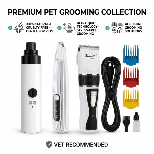 Nexora™ Ultimate 3-in-1 Pet Grooming Kit