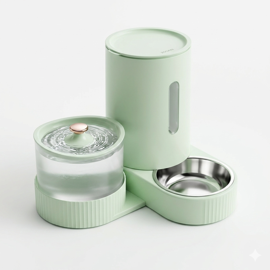 Nexora™ Advanced Pet Food Dispenser & Water Fountain System