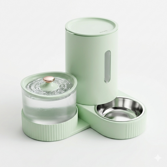 Nexora™ Advanced Pet Food Dispenser & Water Fountain System