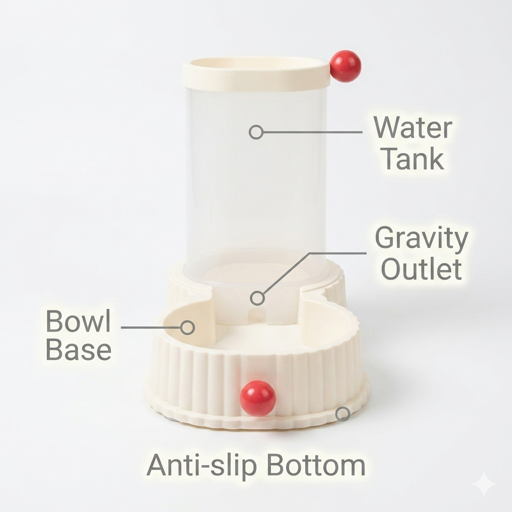 Nexora™ PureFlow Gravity Water Dispenser
